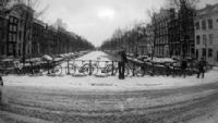Le vélo à Amsterdam en hiver. Publié le 02/03/12